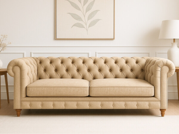Sofá Chesterfield 2 Cuerpos