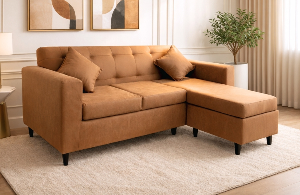 Sofá Seccional Reversible para Living