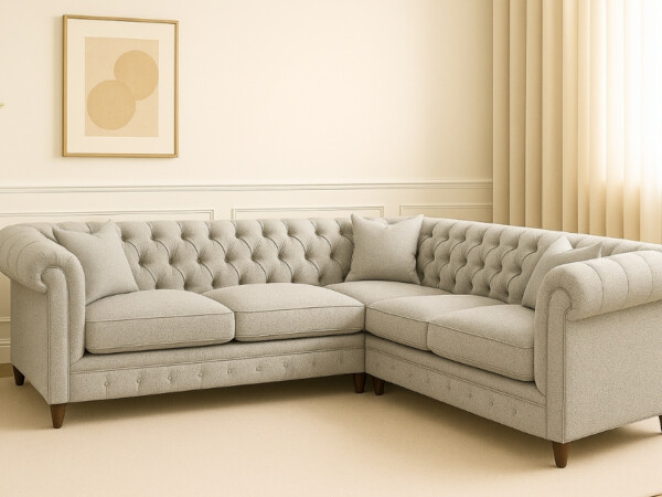 Sofá Chesterfield Seccional en L _2