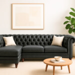 Sofa Seccional Chesterfield Reversible