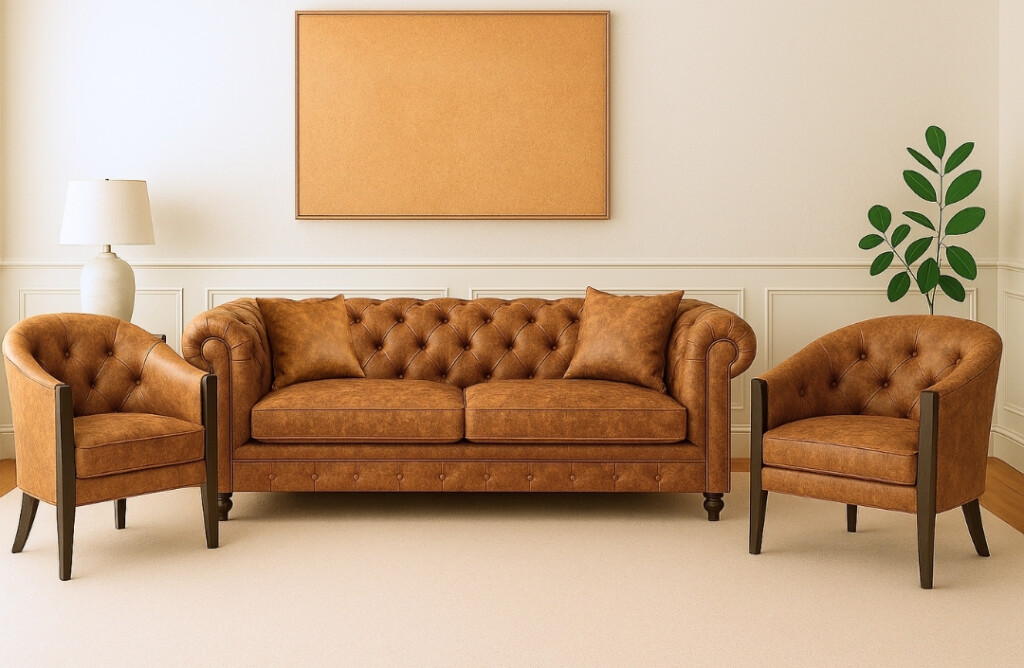 Set Living 2-1-1 Chesterfield