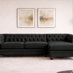 Chesterfield en L con Chaise Longue