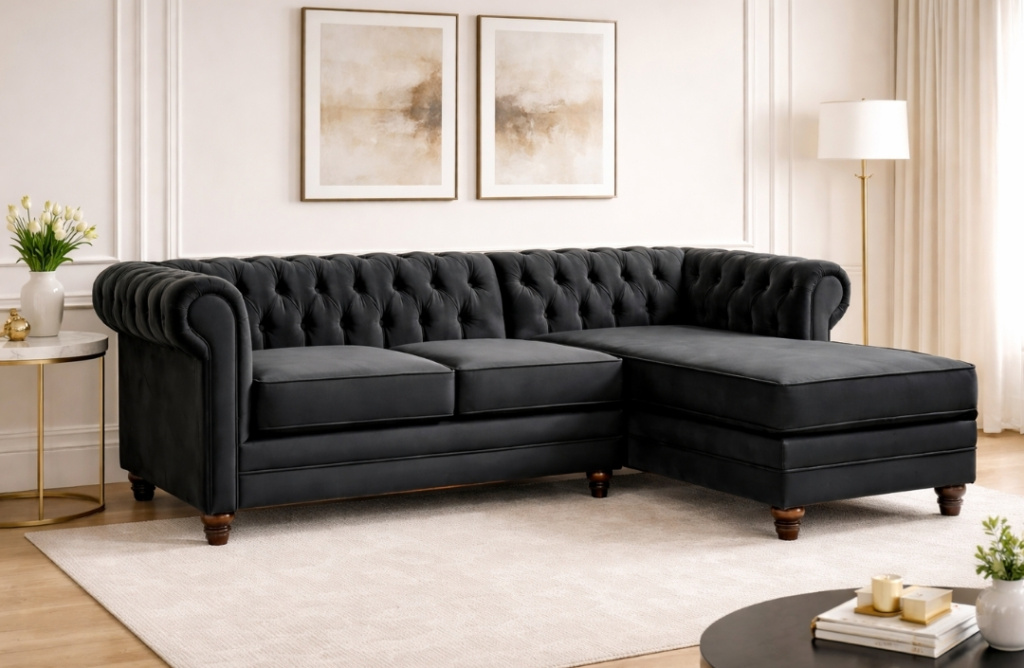 Chesterfield en L con Chaise Longue_2
