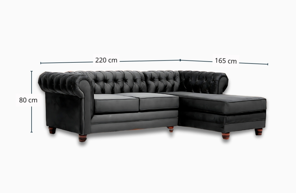 Chesterfield en L con Chaise Longue_3